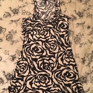 INC Dress-Black and white, fun and flirty!